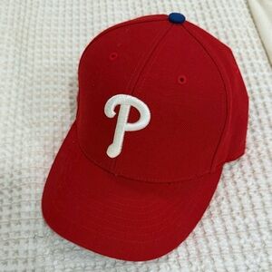 Classic Red Baseball Cap with White Logo